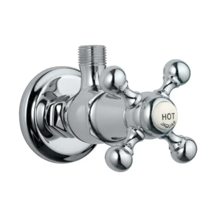 Jaquar Queen’S Angular Stop Cock With Wall Flange Qqt-Chr-7053 1