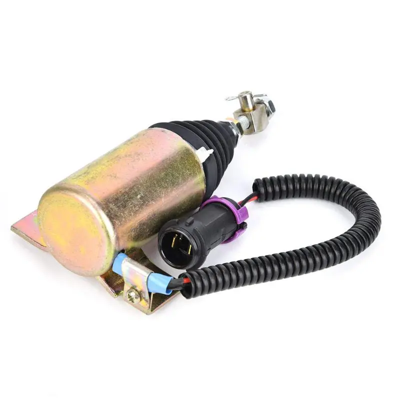 12V E483310000093 Fuel Stop Solenoid Fits For Foton 483 Diesel 1