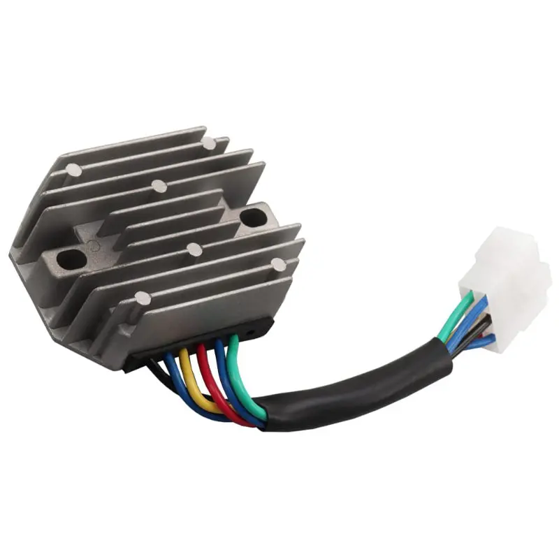 12V 6 Wire 15351-64600 Voltage Rectifier Regulator Fits For Kubota Tractor B2100 B2410 B7500 Bx2370 B1550 B1750 1