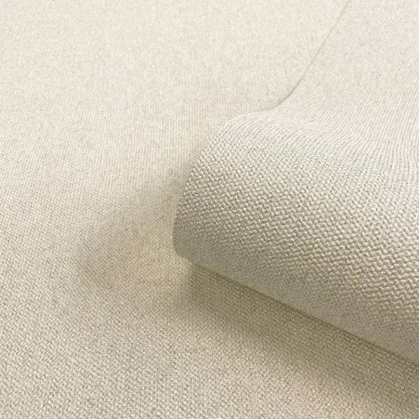 Ciara Textured Feather Wallpaper- Cream/Soft Beige Sample 1
