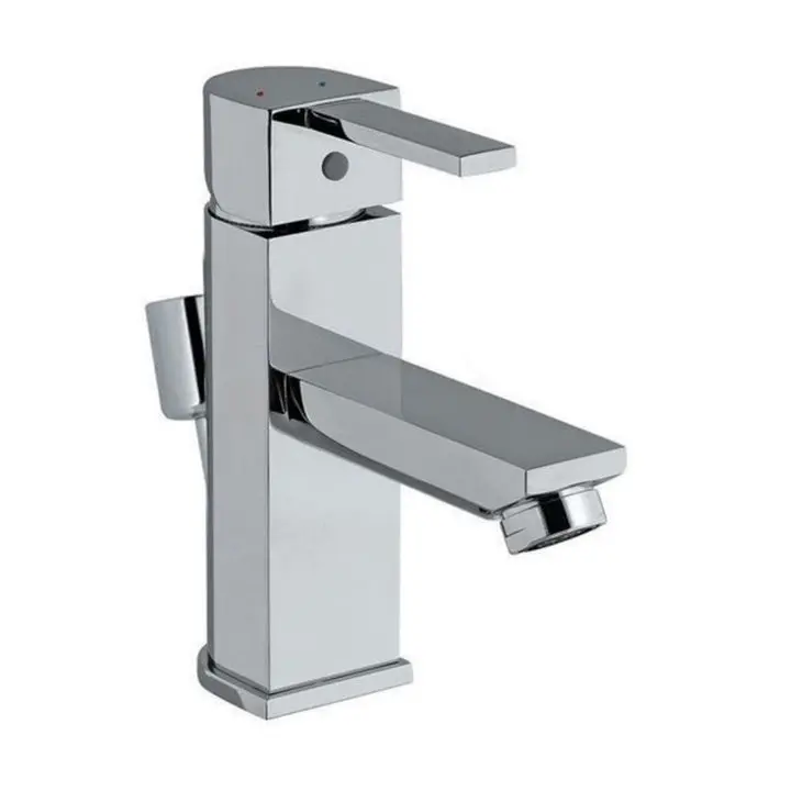 Jaquar Fonte Single Lever Basin Mixer Drc-37051B With Popup Waste & 450Mm Long Braided Hoses 1