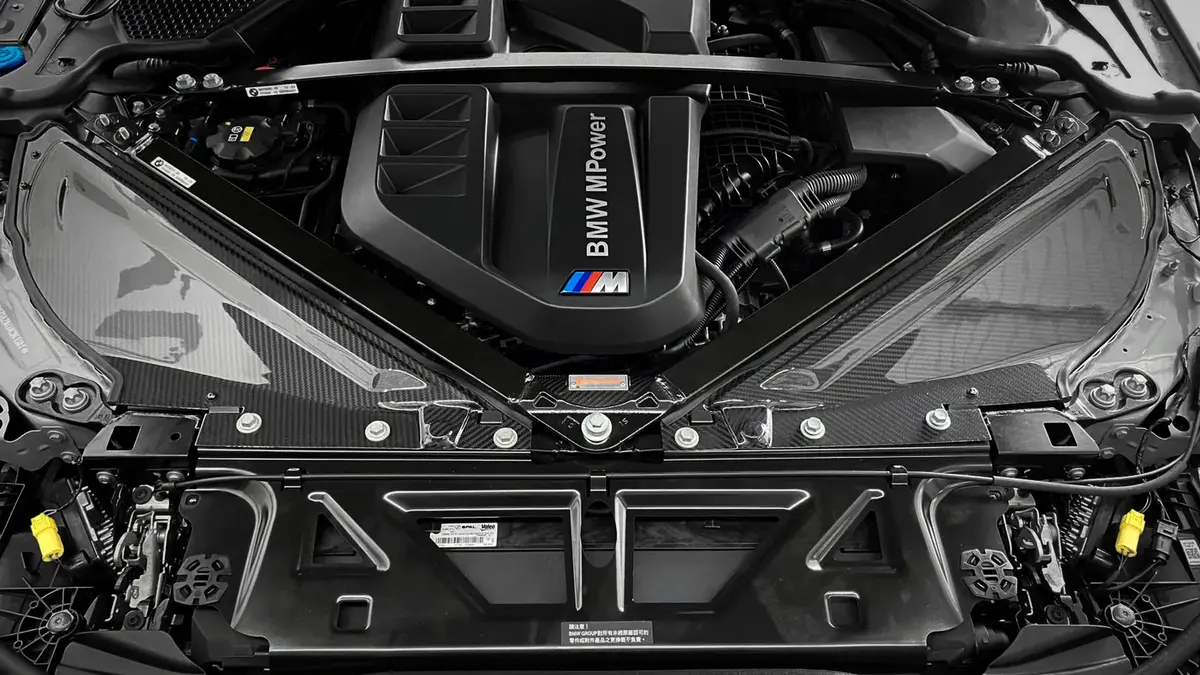 Dynacarbon™️ Carbon Air Intake Cover For Bmw G80 G82 G83 G87 M2 M3 M4 2021-2026 1