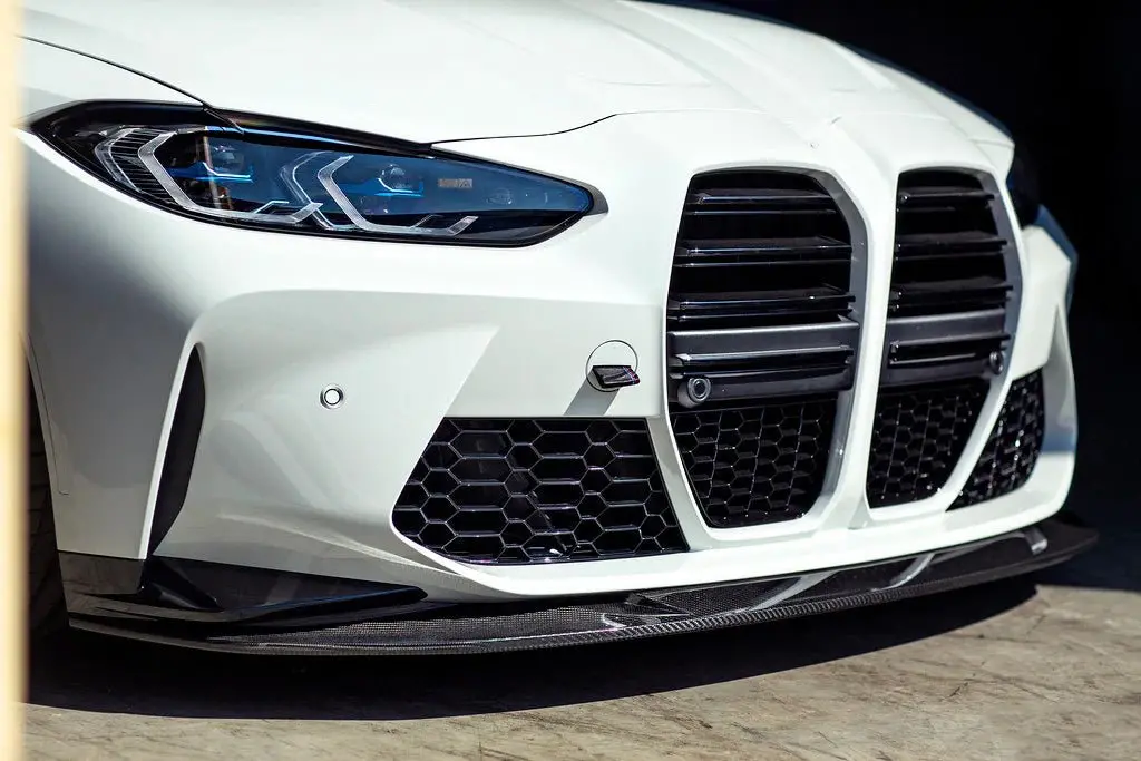Dynacarbon™️ Carbon Mhc Type Front Lip Spoiler For Bmw G80 G82 M3 M4 2021-2026 1