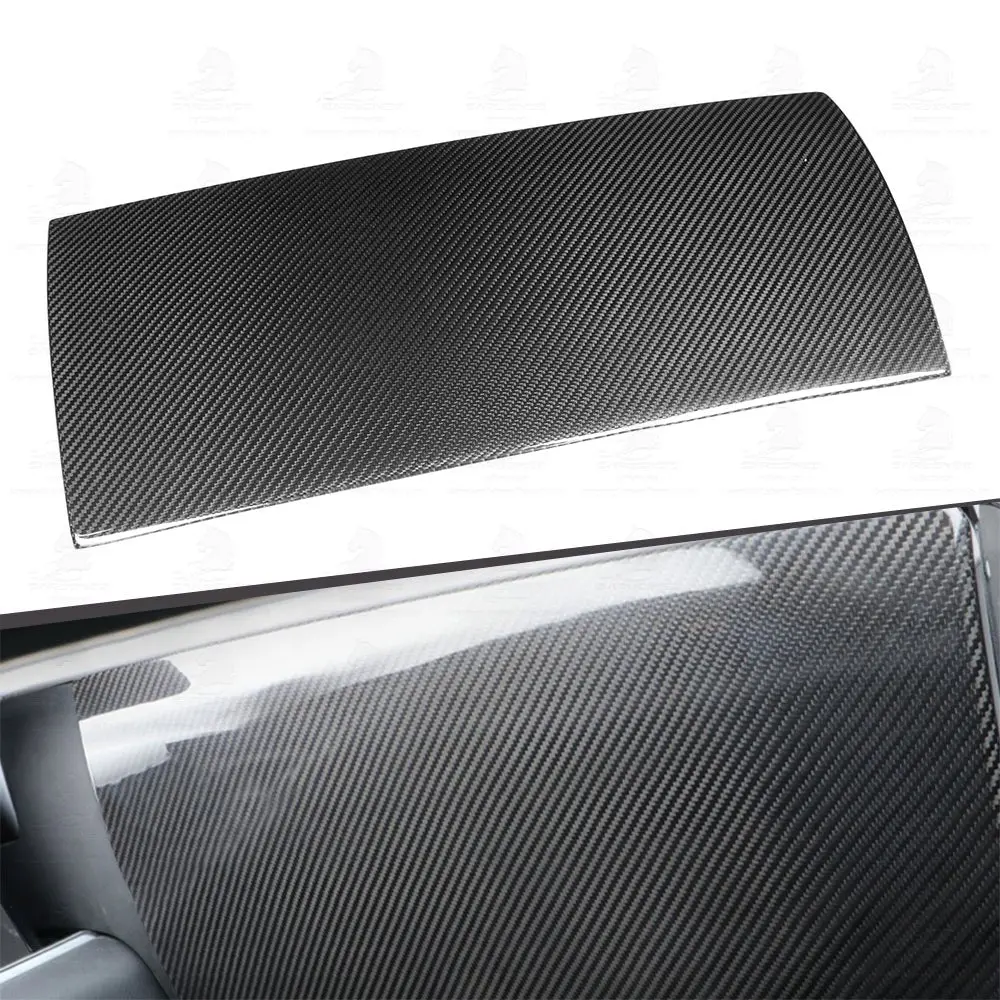 Dynacarbon™ Carbon Fiber Glove Box Trim For Tesla Model 3 2017-2023 1