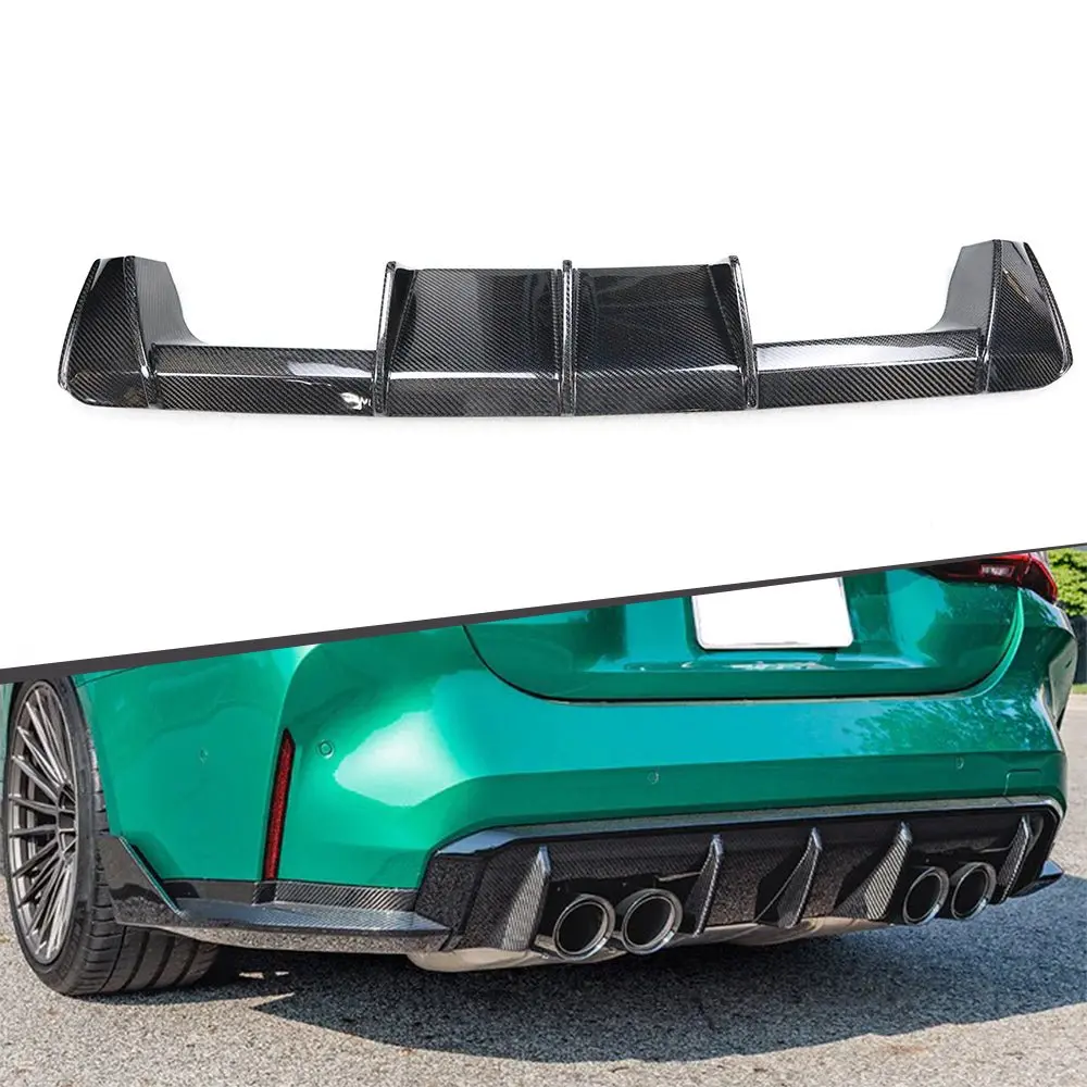 Dynacarbon™️ Carbon Euro Type Rear Diffuser For Bmw G80 G82 M3 M4 2021-2026 1