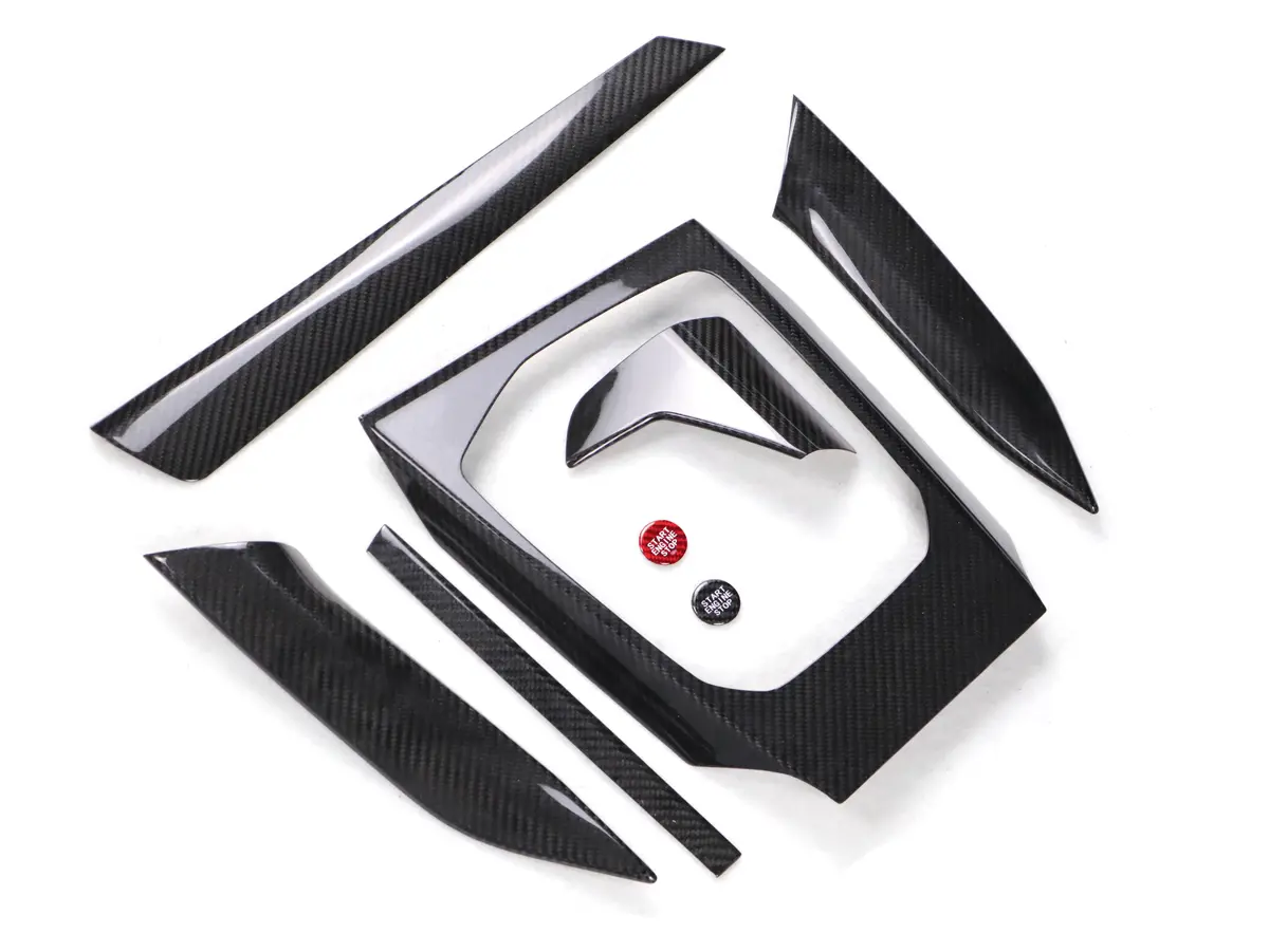 Dynacarbon™️ Carbon Center Console Trim For Bmw G20 G22 G23 G80 G82 G83 2020-2026 1