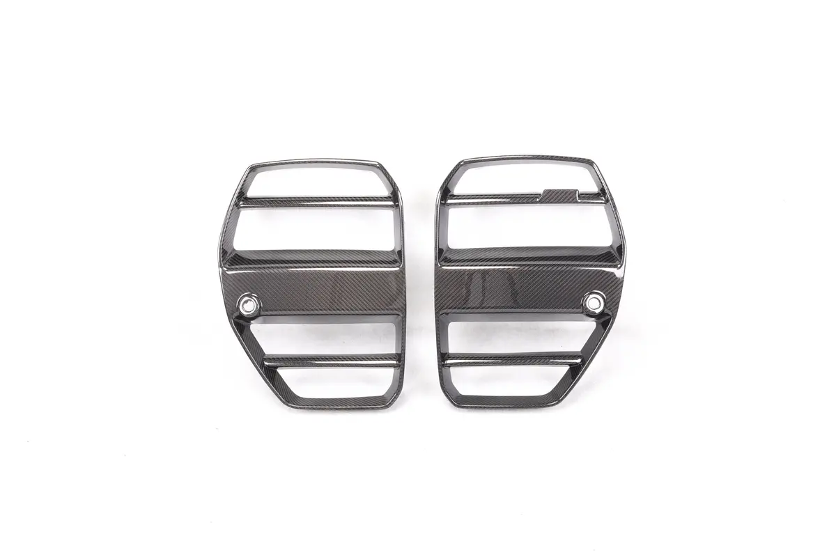 Dynacarbon™️ Carbon St Type Front Grill Trims For Bmw G80 G82 G83 M3 M4 2021-2026 1