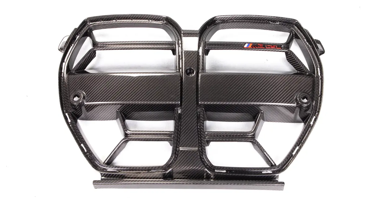 Dynacarbon™️ Carbon Csl Type Front Grill Trims For Bmw G80 G82 G83 M3 M4 2021-2026 1