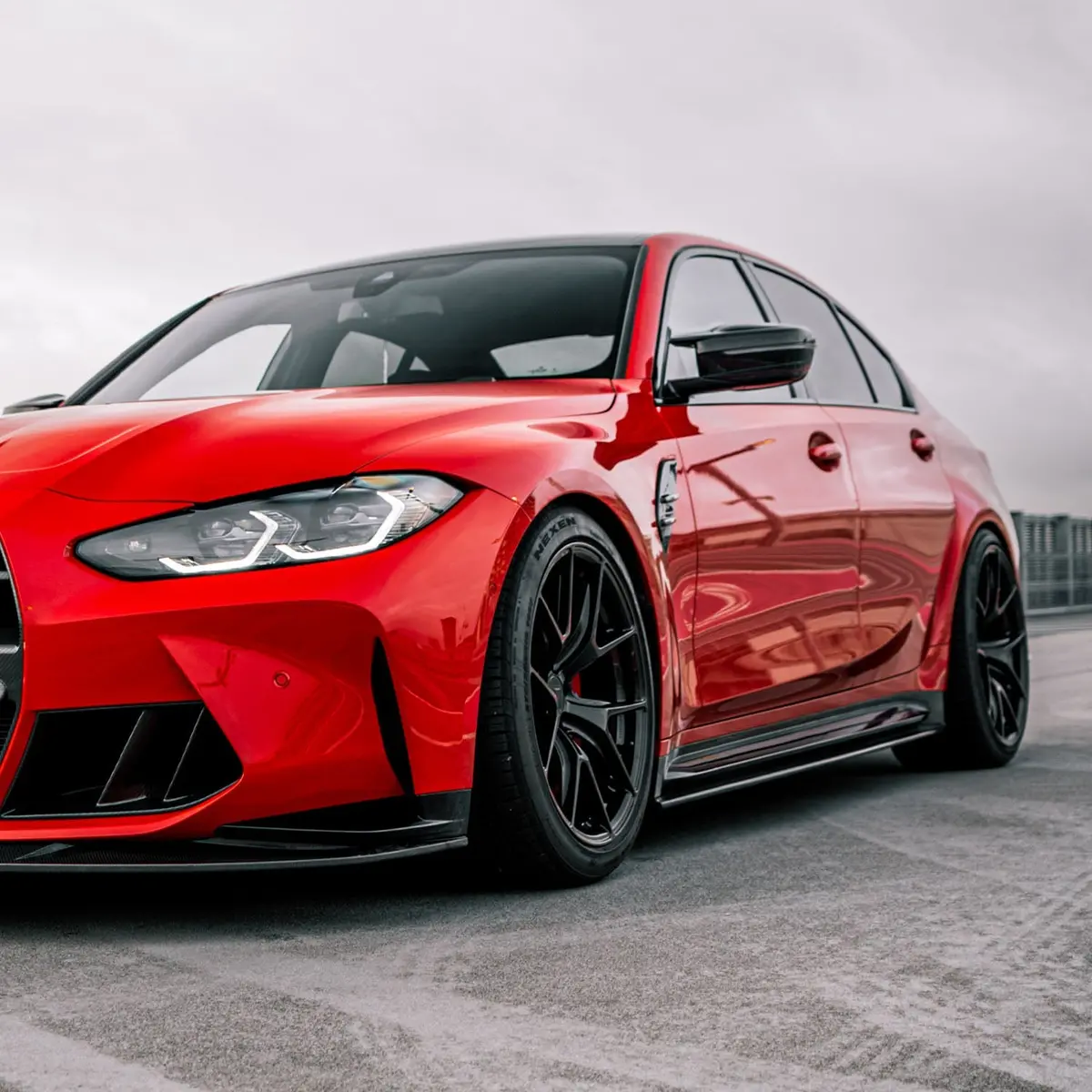 Dynacarbon™️ Carbon Mhc Type Side Skirts For Bmw G80 M3 2021-2026 1