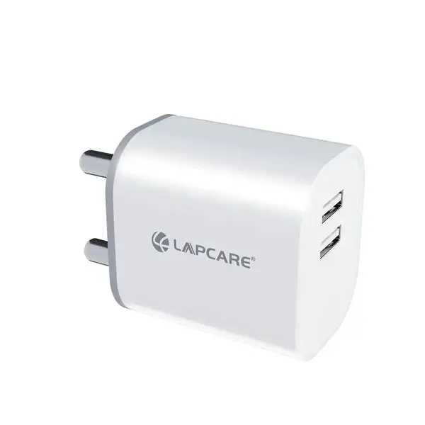 Lapcare Quick Wall Charger 2.4Amp Dual Usb With Micro Cable (Lqw-126) 1