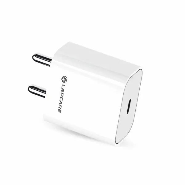 Lapcare Adopt Wall Charger 24W Pd With Type-C To Lightning Cable 1