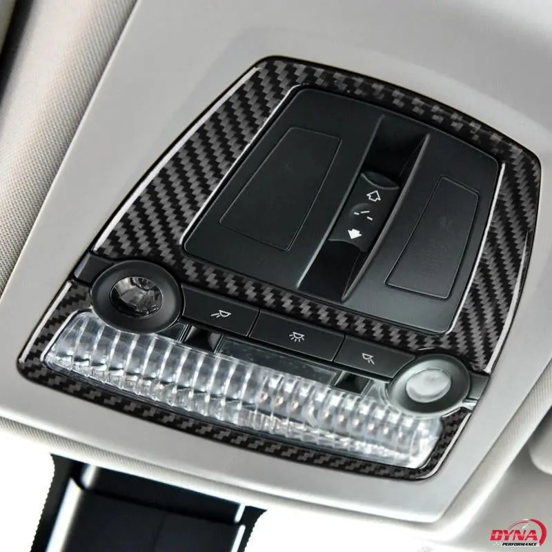 Dynacarbon™️ Carbon Fiber Light Dome Trim Overlay Or Bmw 5 Series F10 F18 5Gt F07 X3 F25 X4 F26 1