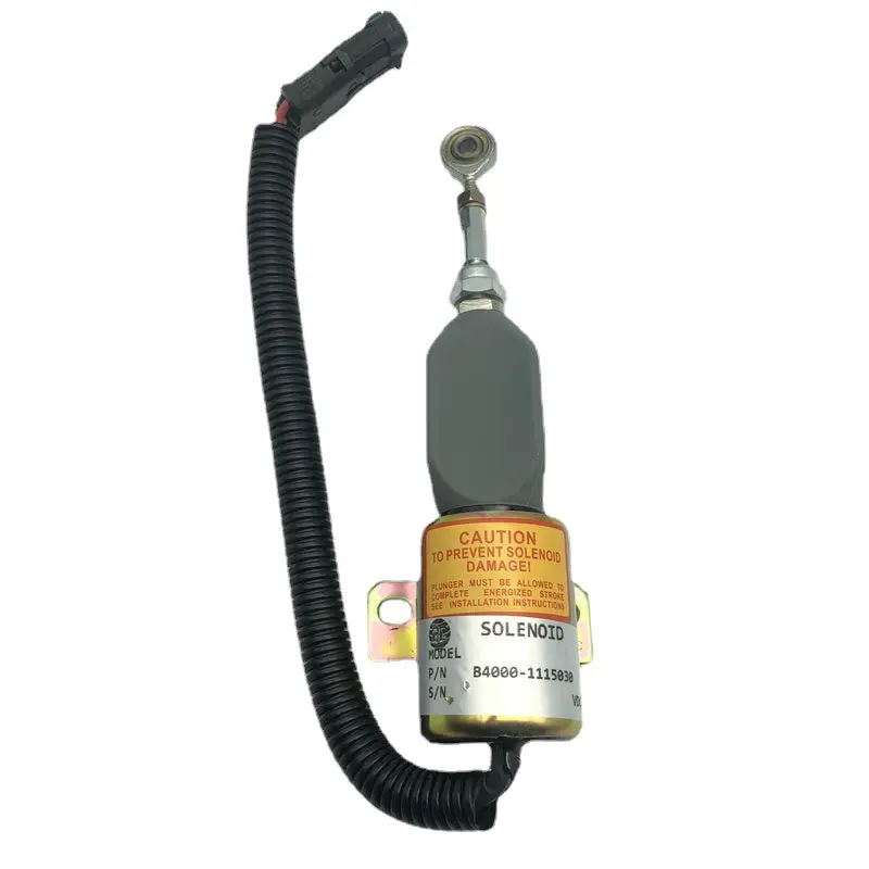 Diselmart 12V 1751Es-12E7uc18b1s1 Stop Solenoid Woodward For Genset 1