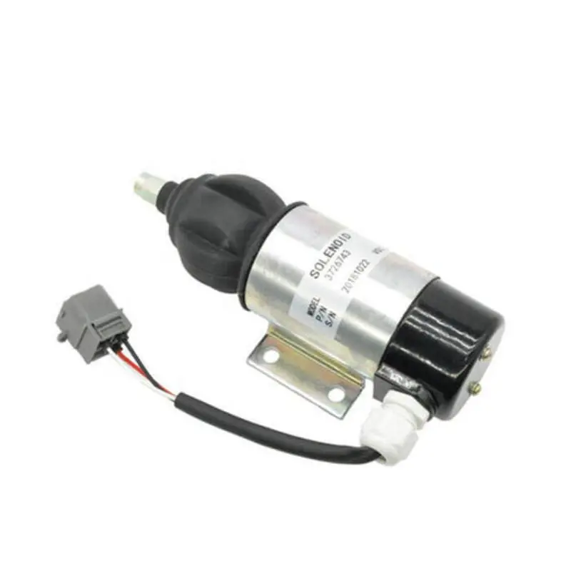 24V 3726743 872825 Fuel Stop Solenoid Valve Fits For Volvo Engine Tamd61a 1