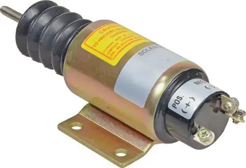 24V Sa-4130-24 2370Es-24E2u1b2s1 Fuel Stop Solenoid Valve Fits For Woodward 2370 Series 1