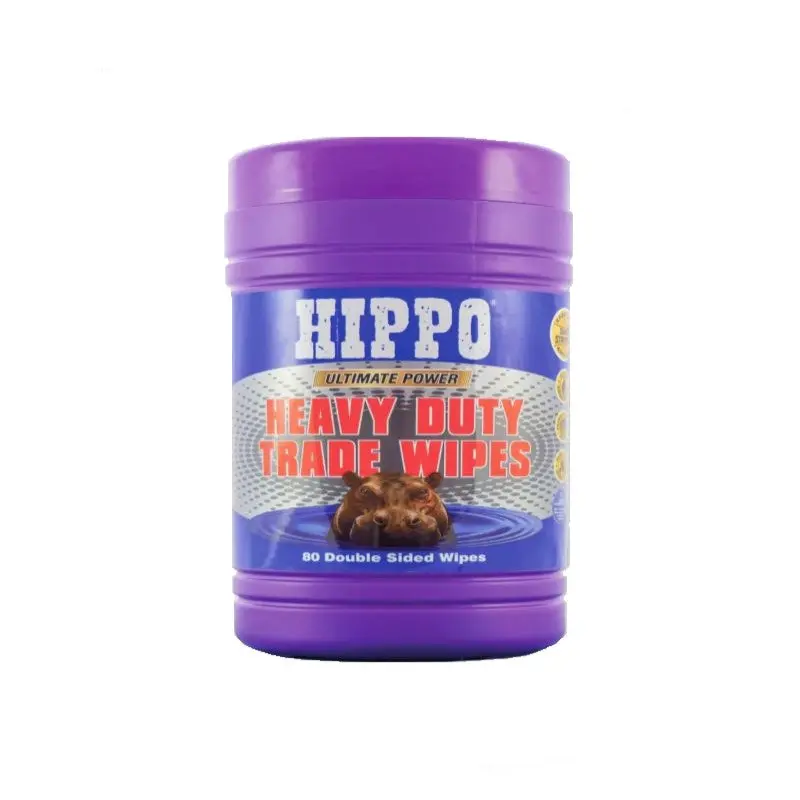 Hippo Heavy Duty Cleaning Wipes (Tub Of 80) 1