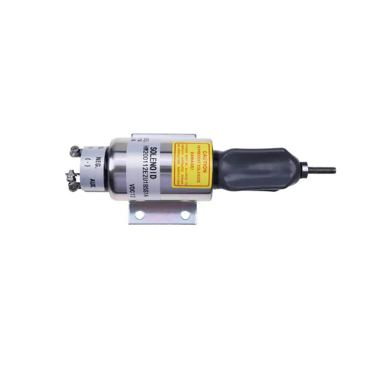 Diselmart 12V 2000-4502 2001-12E2u1b5s2a Diesel Stop Solenoid 3 Terminals For Woodward 2000 Series 1