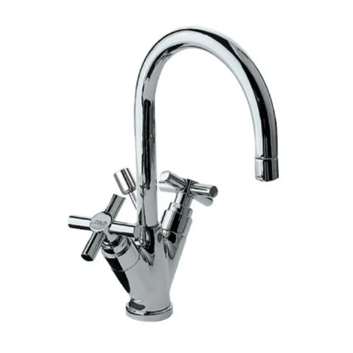 Jaquar Solo Central Hole Basin Mixer Sol-Chr-6169B 1
