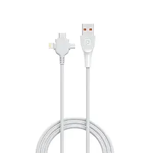 Portronics Konnect Spydr 8 Pin Cable With 3.0A Output 1