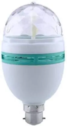 360 Degree Rotating Led Crystal Bulb Magic Disco Led Light,Led Rotating Bulb Light Lamp For Party/Home/Diwali Decoration 1