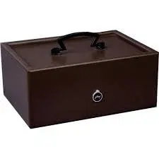 Godrej Aluminium Cash Box With Coin Tray 1