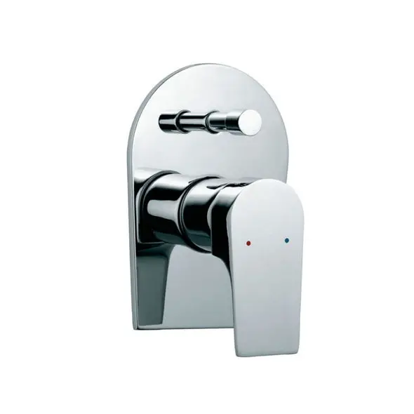 Jaquar Aria Exposed Part Kit Of Single Lever In Wall Diverter Ari-39065Nk Chrome 1
