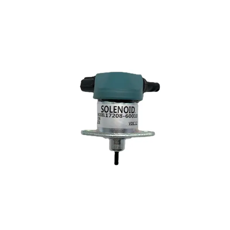 Diselmart 12V 17208-60015 17208-60016 Fuel Solenoid Fits For Kubota D905 D1005 Engine Mower Excavator Tractor 1
