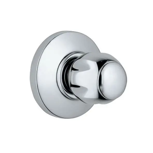Jaquar Clarion Flush Cock Clarion Chrome Cqt 24081 With Wall Flange 25Mm (Ceramic Disc Cartridge) With Plain Knob 1