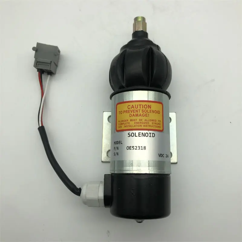 12/24V Oe52318 Shut Off Solenoid Fits For Volvo Penta 872825 873754 Perkins 2006 3008 3012 Series 2