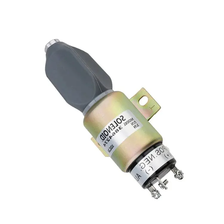 24V 1751-2467U1b1s5a Fuel Stop Solenoid Fits For Hyundai R225-7 Caterpiller S6k Komatsu Pc60-7 1