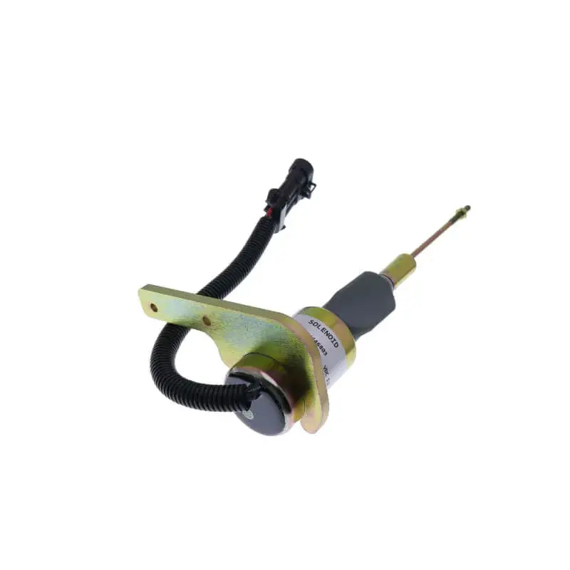 24V 1823723C91 Sa-4338-24 New Fuel Shutdown Solenoid Fits For Cummins Navistar Engine 1