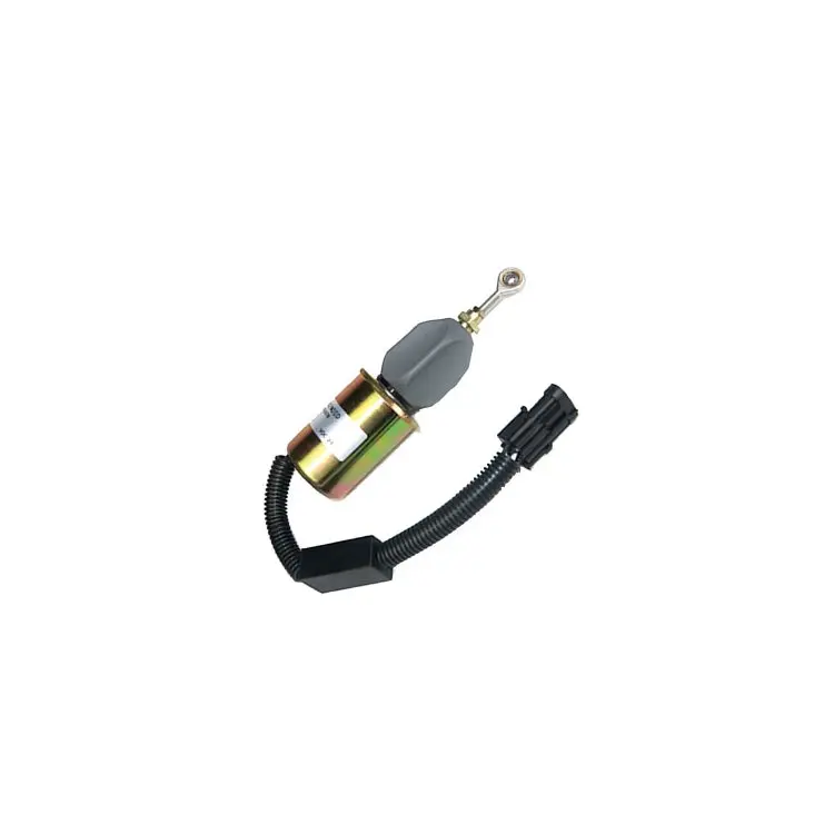 24V 3415706 Fuel Solenoid Valve Replacement Fits For Cummins 6Ct C8.3L Engine 1