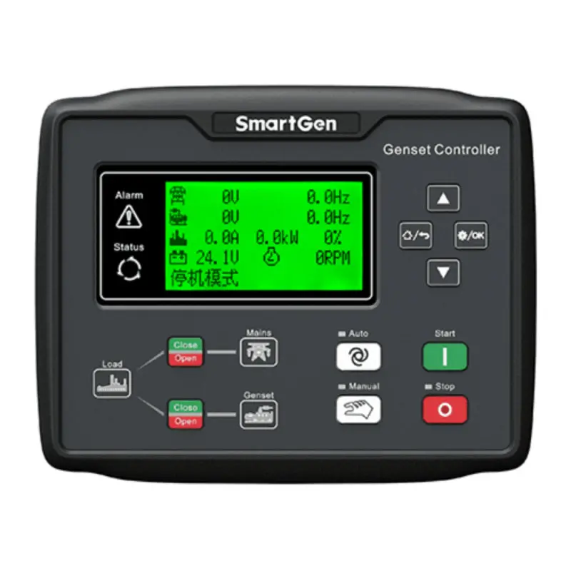 Hgm6120can Generator Controller, Amf + One Mains One Gen System + Canbus Interface For Smartgen 1