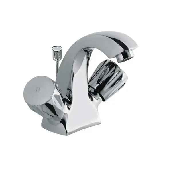 Jaquar Continental Central Hole Basin Mixer With Popup Waste System Con-Chr-169Knb 1