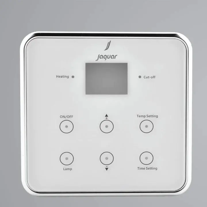 Jaquar Steam Bath Solutions Control Plates Jsg-Wht-Cpsquare Control Panel Ea For Jaquar Steam Generator (White) 103X103mm 1