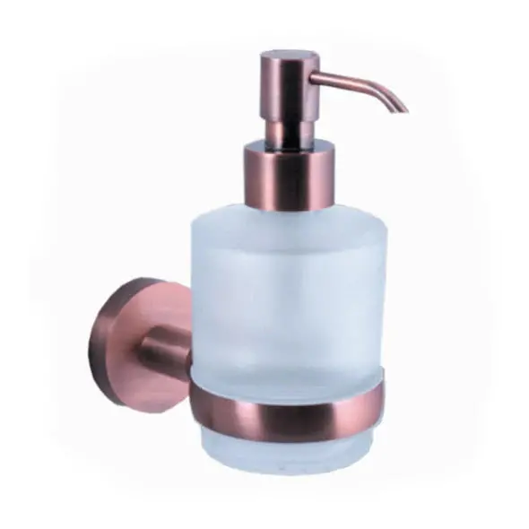 Parryware Soap Dispenser Red Copper 1