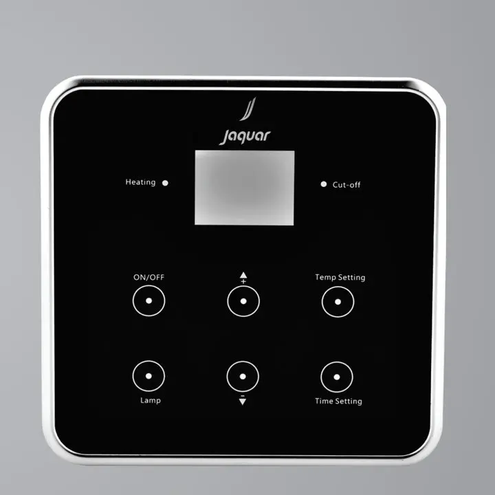 Jaquar Steam Bath Solutions Control Plates Jsg-Blk-Cpsquare  Control Panel Ea For Jaquar Steam Generator (Black) 103X103mm 1