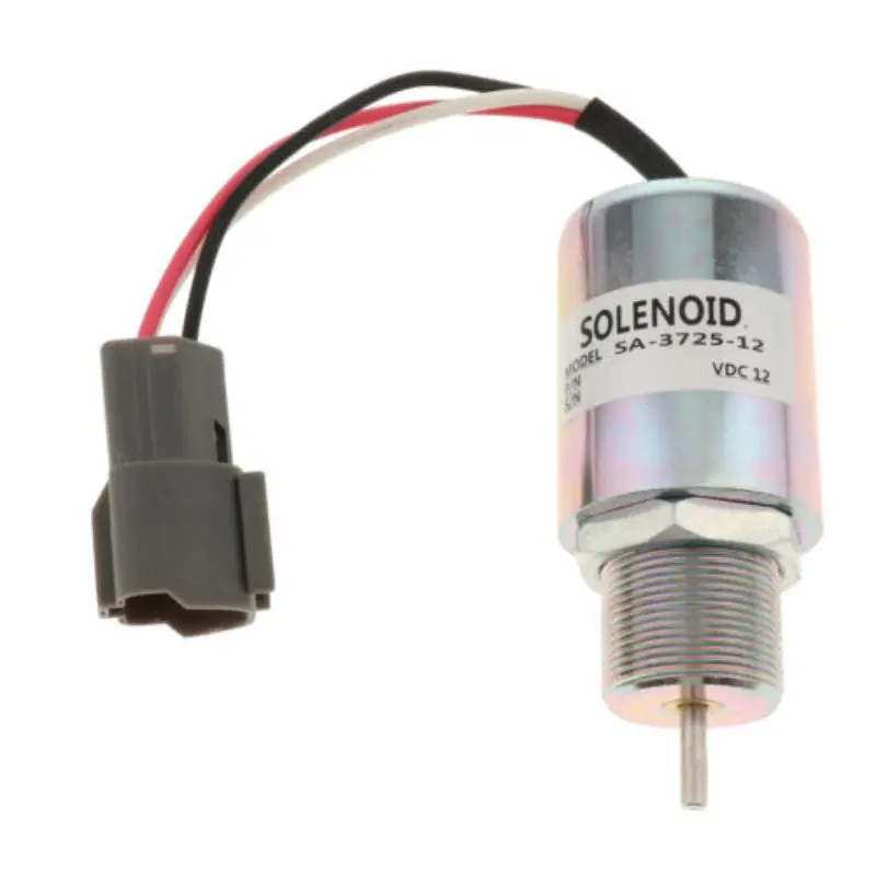 Diselmart 12V Sa-3725-12 Solenoid Fits For Mitsubishi Sdmo Volvo Toro Mahindra Max 28 L2e L3e 223D Tractor Engine 1