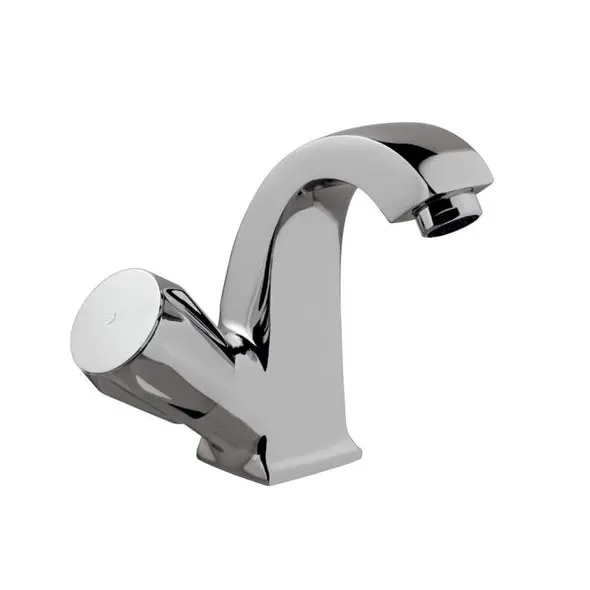Jaquar Continental Basin Tap With Left Hand Operating Knob Con-Chr-123Bkn 1