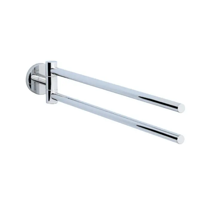 Jaquar Continental Swivel Towel Holder Twin Type Stainless Steel Acn-Chr-1115S 1