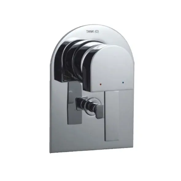 Jaquar  D'arc Single Lever 3 Inlet Divertor Drc-37193K Consisting Of Operating Lever, Wall Flange & Button Only 1