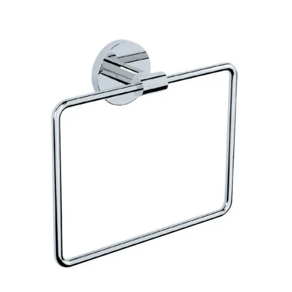 Jaquar Continental Towel Ring Square Chrome Acn-Chr-1121N 1