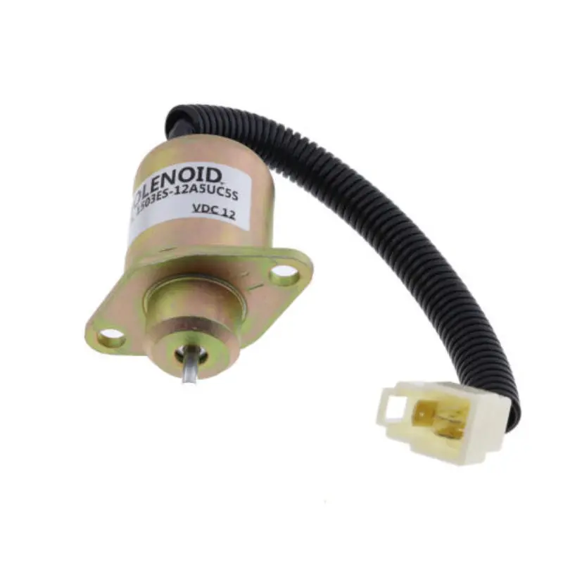 12V 17594-60014 17454-60010 Fuel Shutoff Solenoid Fits For Kubota 05 Series Bx2200 1