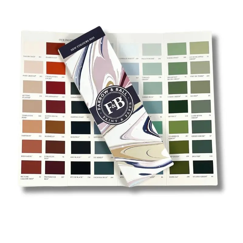 Farrow & Ball Colour Chart 2025 1