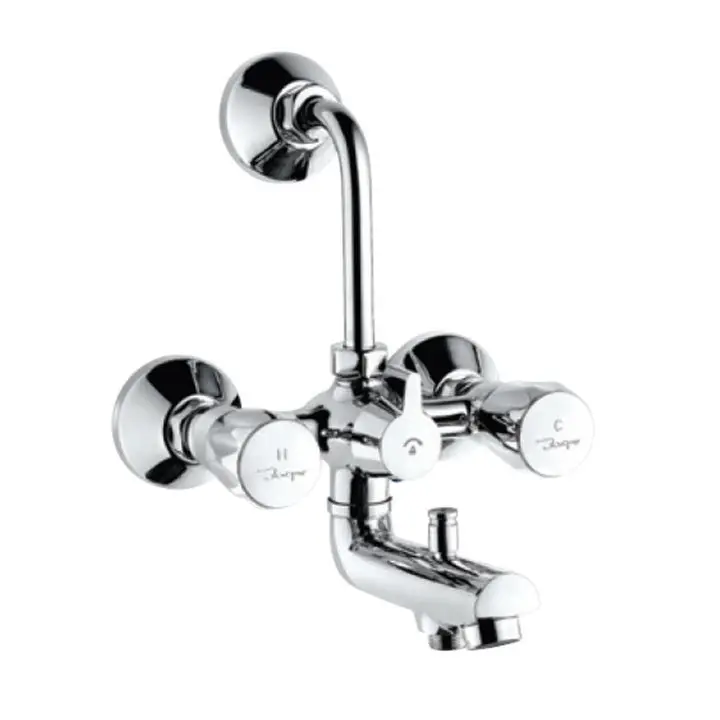 Jaquar Continental Wall Mixer 3 In 1 System With Provision For Both Hand Shower And Overhead Shower Con-Chr-281Kn 1