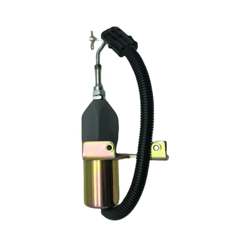 Diselmart 24V 6735-81-9140 Fuel Pump Solenoid Valve Fits For Komatsu Excavator Pc220 Pc250 Pc200-6 1