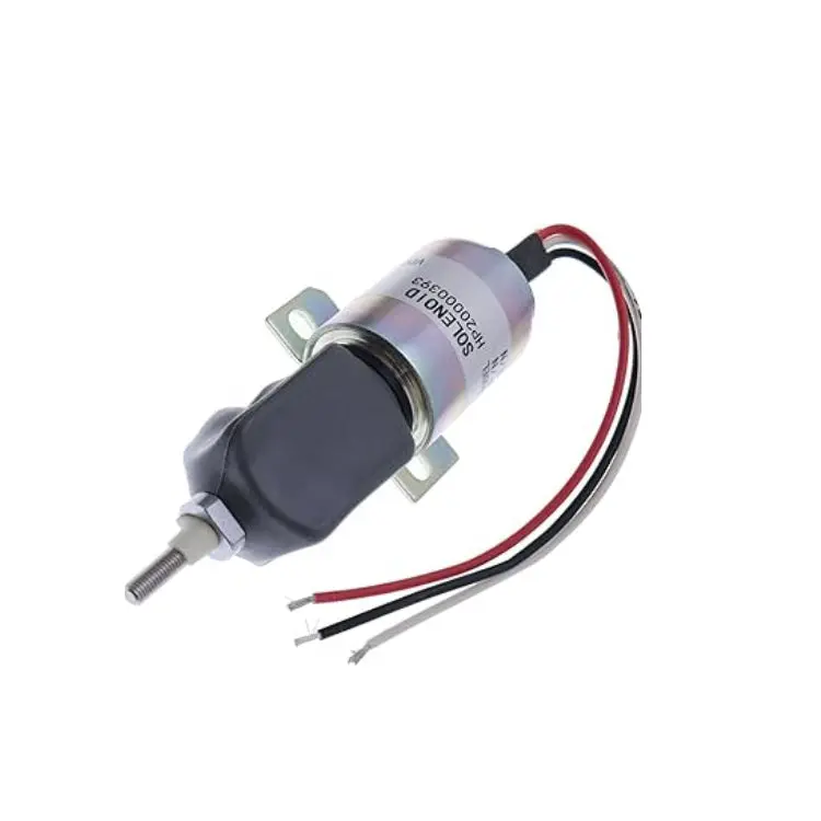 Diselmart 24V Sa-4735-24 Fuel Stop Solenoid Valve Fits For Volvo Mitsubishi Hyundai Excavator R200-5E 1