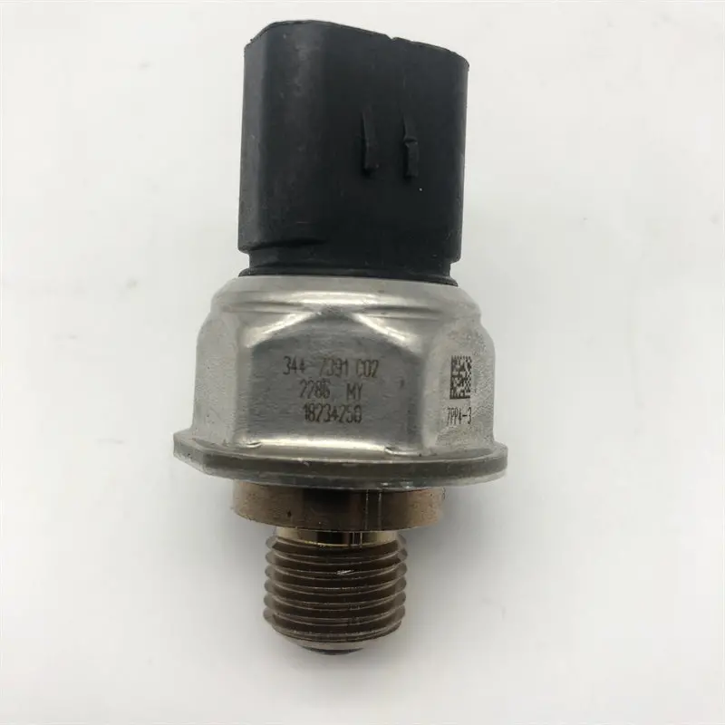 344-7391 Fuel Rail Pressure Sensor Fits For Caterpillar 303.5E 304E 305.5E 305E 308E 336E 1