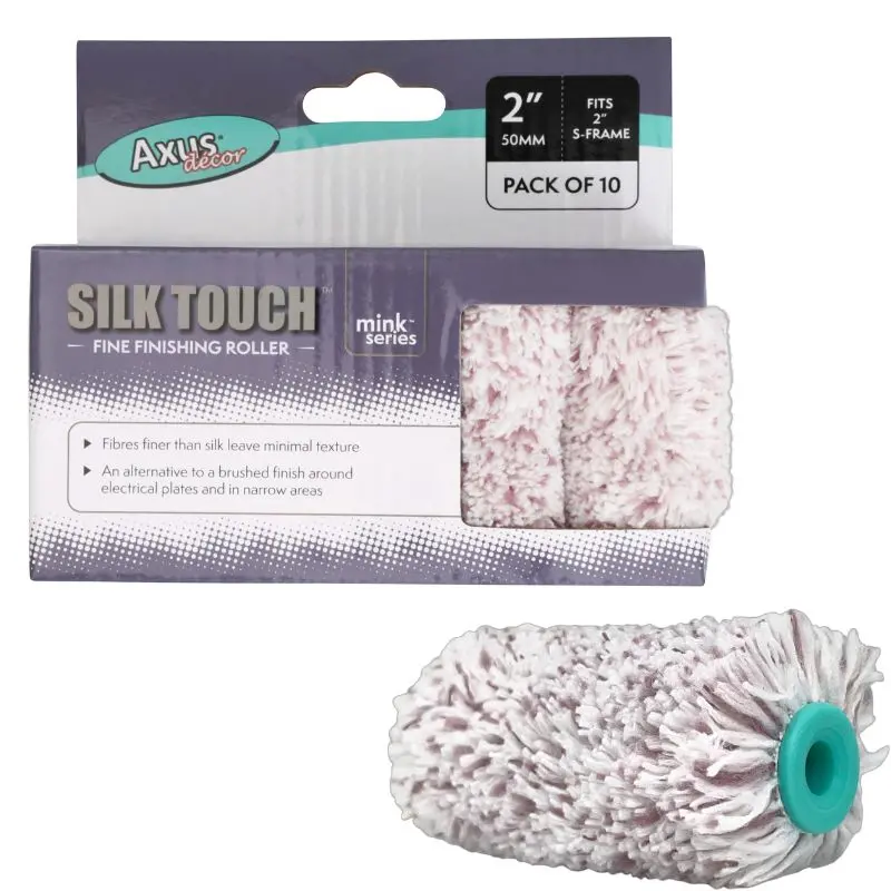 Axus Silk Touch Medium Pile 2" Roller - 10 Pack 1