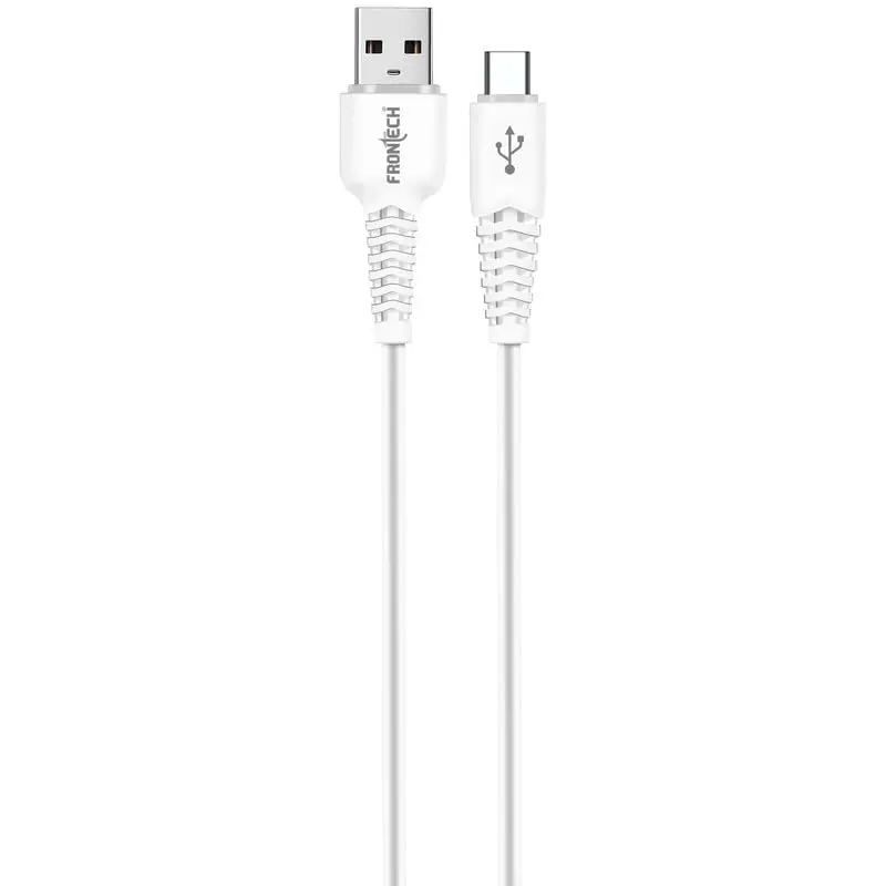 Frontech 17W-3.4A Super-Fast Charging 1M Pvc Usb To Type-C Data Cable For Smartphones, Tablets, Laptops & Other Micro Usb V8 Devices 1